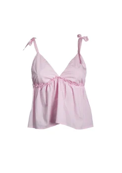 Hauts>Meet Me There Violet Top Pink